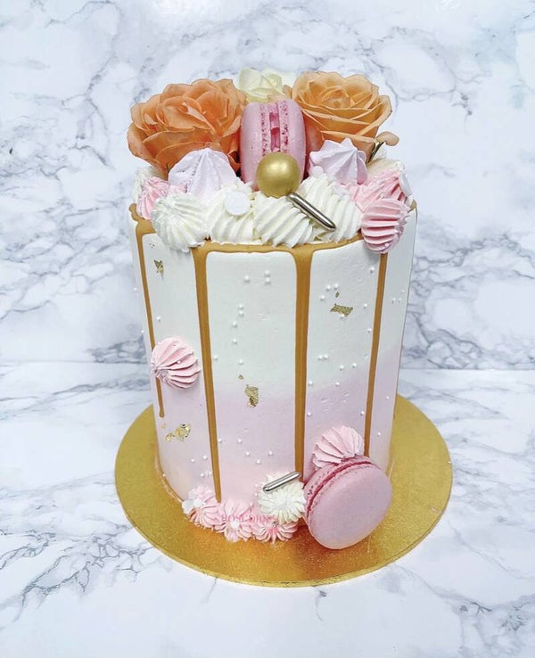 DRIPCAKE | GOLD & ROSES