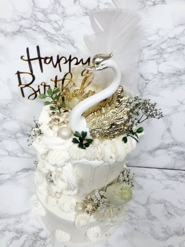 CAKE | WHITE&GREEN