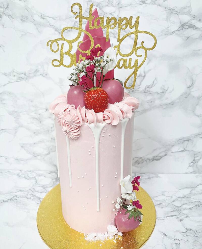 HAPPY BIRTHDAY GOUD GLITTER