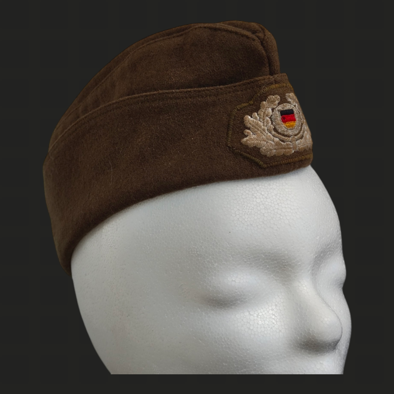 Schiffchen Anwärter Meister Luftschutz DDR 1957 1961 LS Kopfbedeckung Uniform Mütze Dienstgrade Kokarde Sammlerstück Air defense side cap GDR East Germany uniform