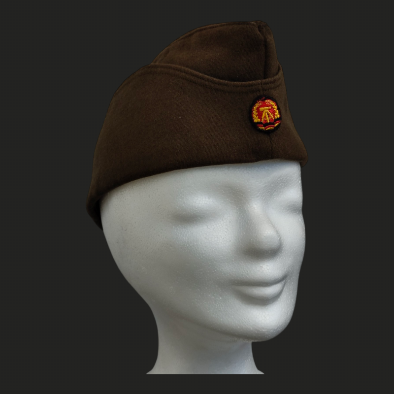 Schiffchen Luftschutz DDR 1966 LS Kopfbedeckung Uniform Mütze Kokarde Sammlerstück Air defense side cap GDR East Germany uniform