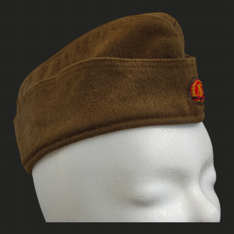 Schiffchen Mannschaften Luftschutz DDR 1960er LS Kopfbedeckung Uniform Mütze Luftschutz Mannschaften Sammlerstück Air defense enlisted side cap GDR East Germany uniform