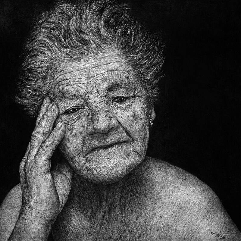 "Erinnerungen" B.70 cm x H.70 cm