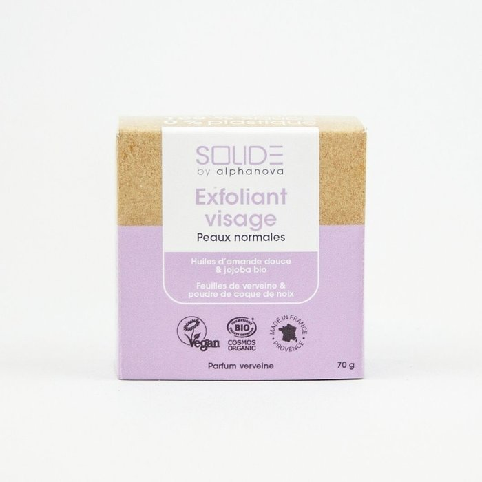 ALPHANOVA SOLIDE Exfoliërende scrub 75gr