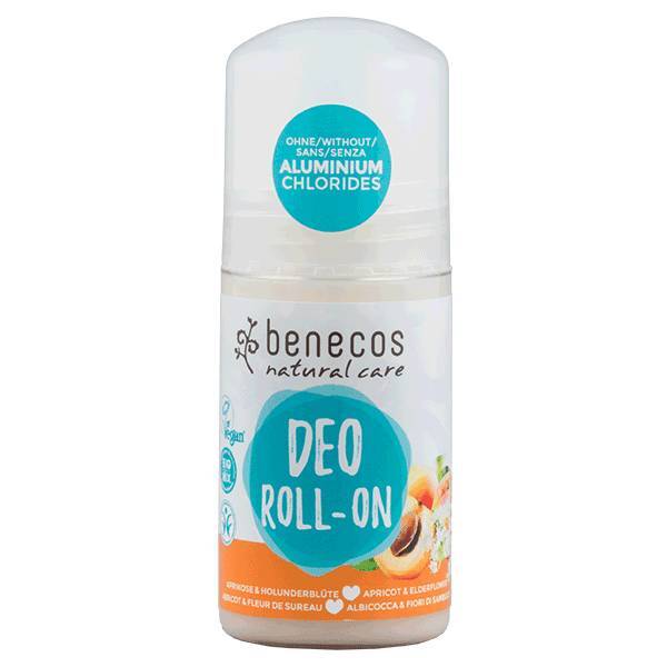 Benecos Natural Deo-Roll-On Apricot – Elderflower