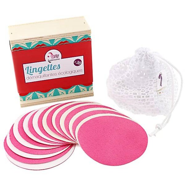 Lamazuna Reinigingsdoekjes Make-up Herbruikbaar (20 stuks)