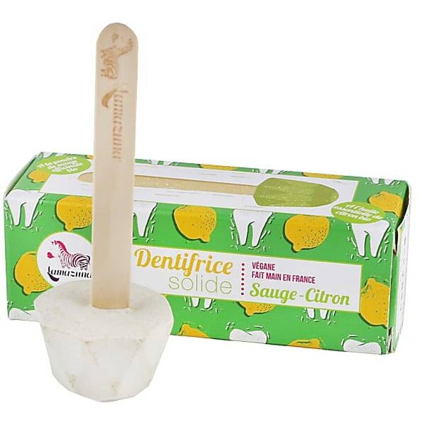 Lamazuna Tandpasta Solide Salie - Citroen