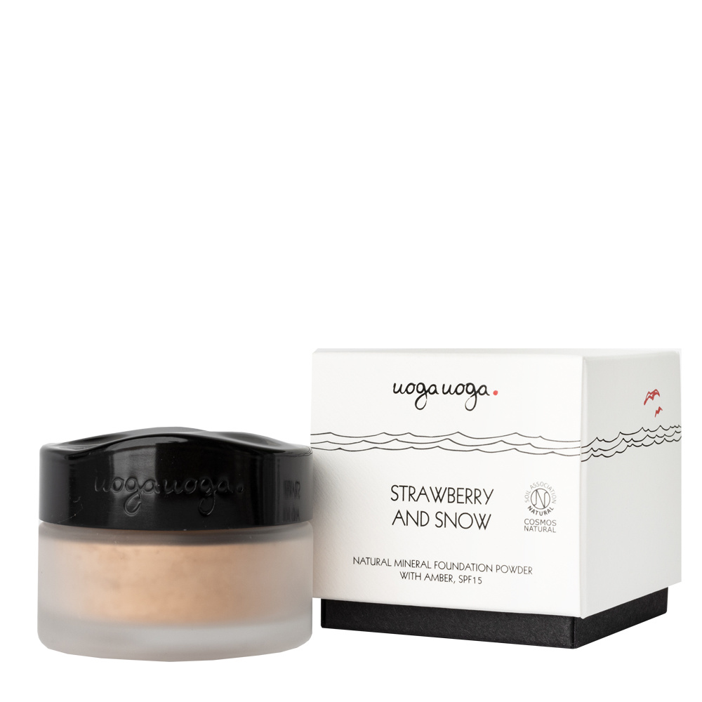 UOGA UOGA Foundation Powder Strawberry and Snow 636 SPF15