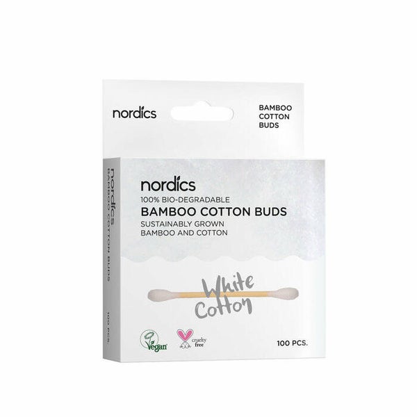 Biologische bamboe katoen wattenstaafjes - 100% afbreekbaar