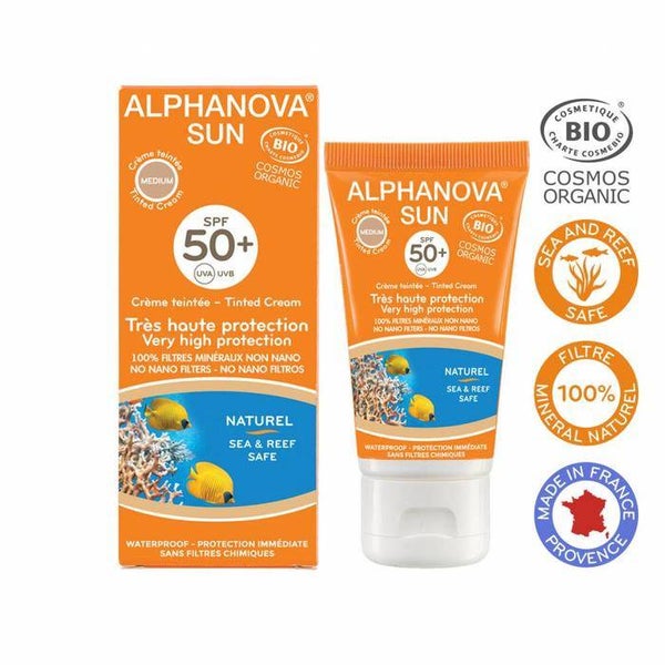 ALPHANOVA SUN BIO SPF 50+ Face Tinted Cream Medium
