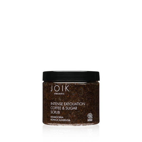 JOIK Organic Vegan Intense Exfoliation Coffee & Sugar Scrub 
