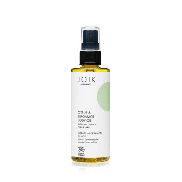 JOIK Biologische Vegan Citrus & Bergamot Lichaamsolie 100ml