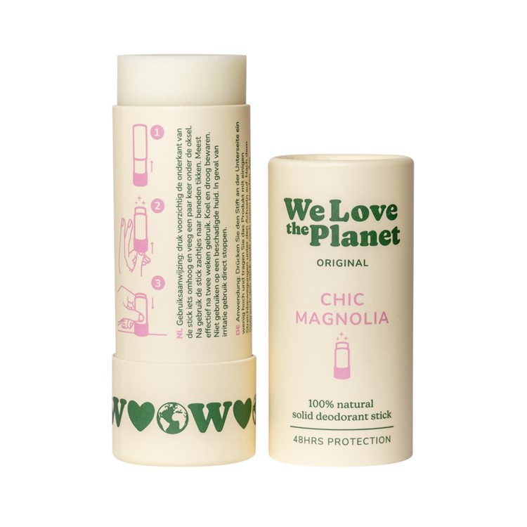We Love The Planet Deodorant Stick Chic Magnolia 40 g