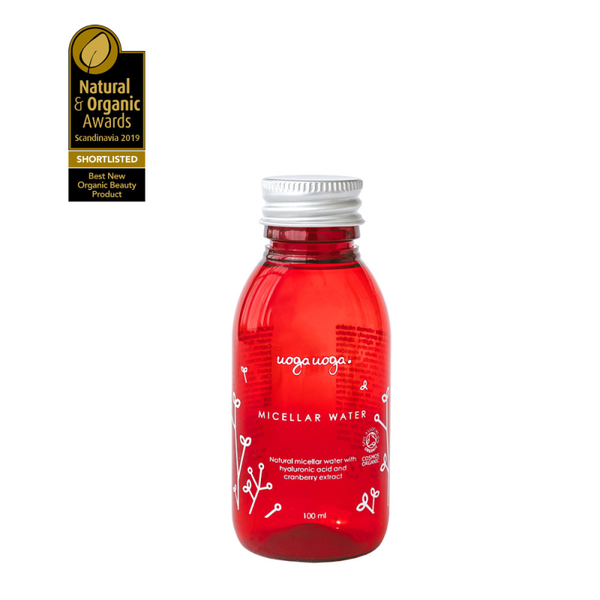 Uoga Uoga Micellair water met cranberry-extract en hyaluronzuur 100ml