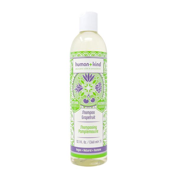 Human + Kind Vegan Shampoo Grapefruit 360ml