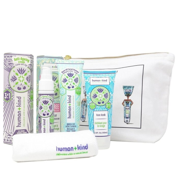 Human + Kind Face Care Toilet Bag