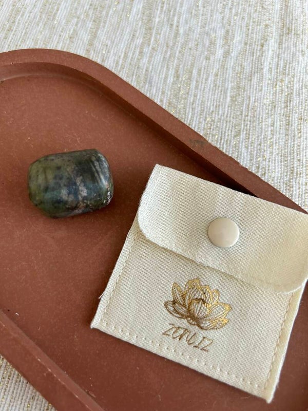 Edelsteen Groene Serpentijn