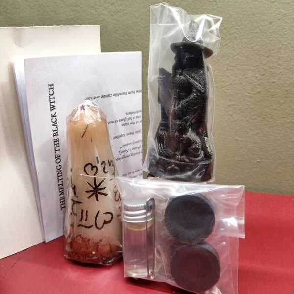 Melting of the Black Witch (Spiritual Dissolution & Unbinding) Ritual Set