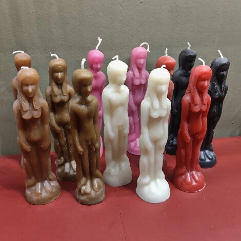 Handcrafted Human Figure Candles
