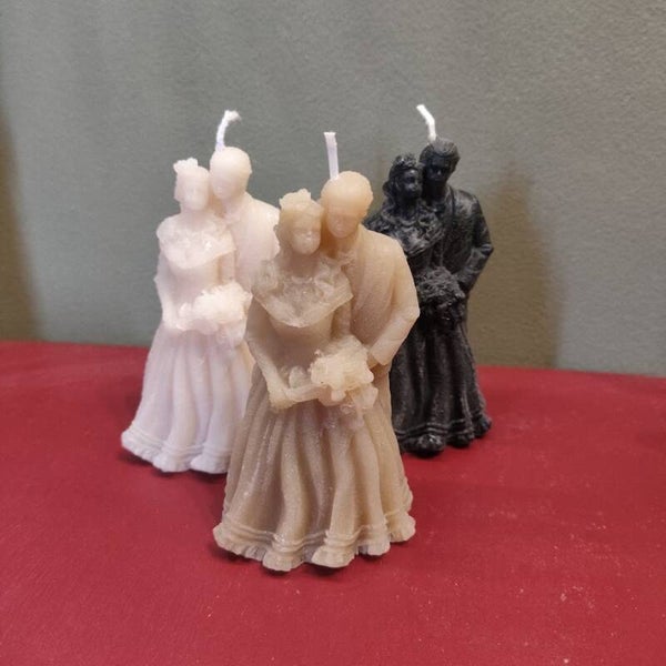 Bride & Groom Candle