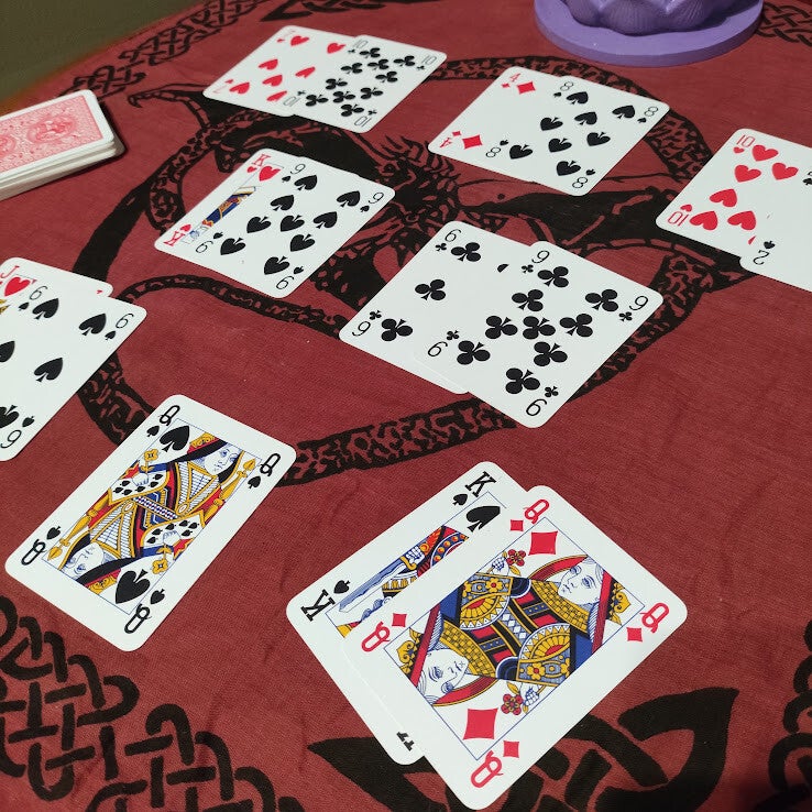Traditional Anatolian Playing Card Reading for Love