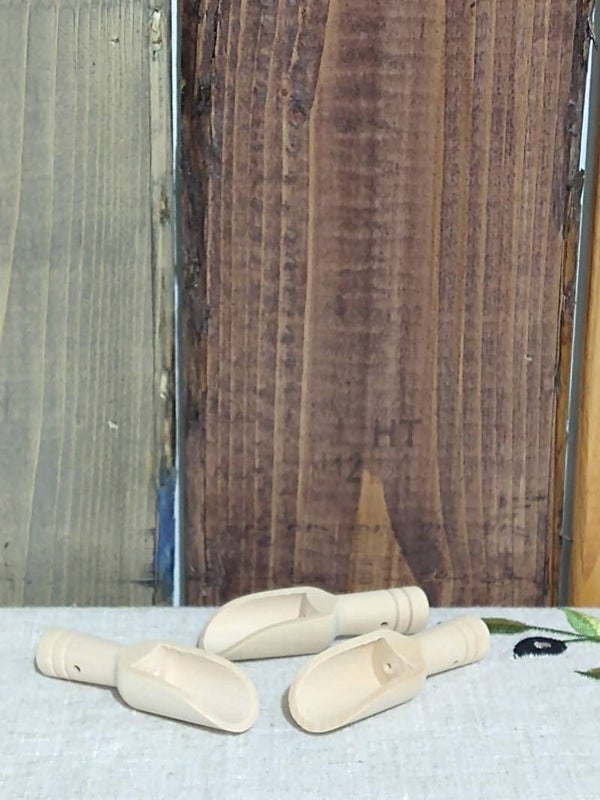 Mini cuillères en bois