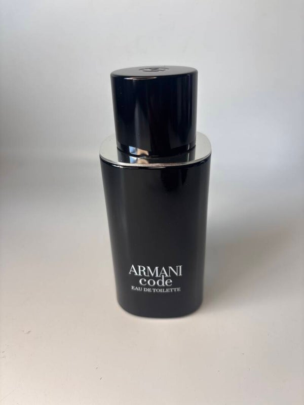 Armani code for men 75ml refillable bottle