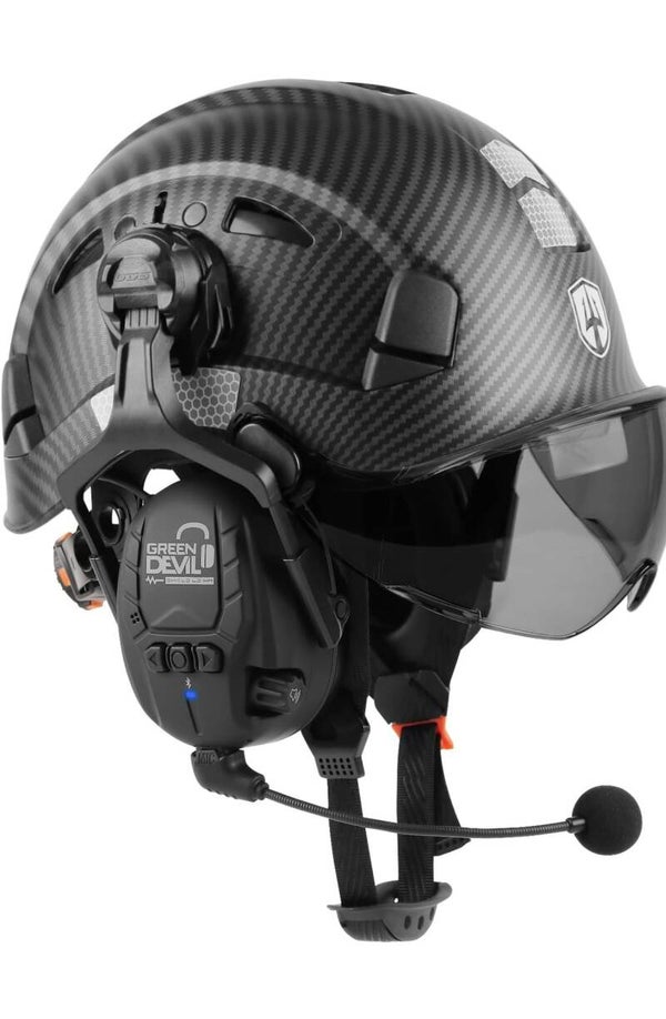 Casque de sécurité Bluetooth Carbon