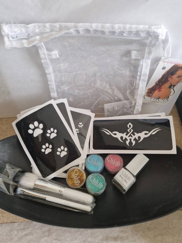 Glittertattooset Mixed