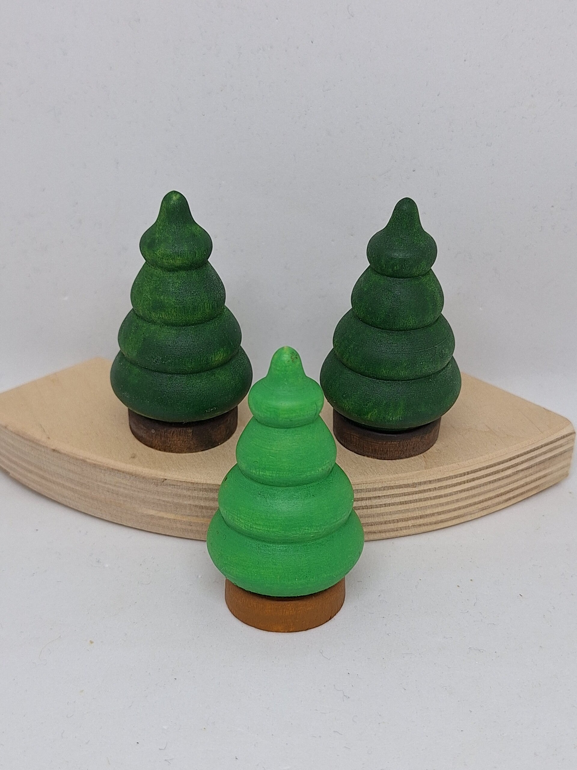 Dennenboom Licht Groen