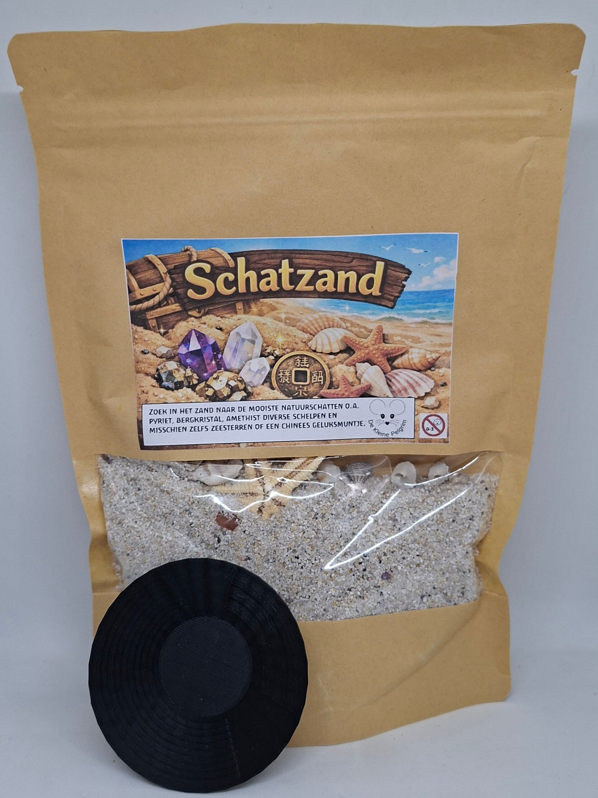Schatzand met "Goudzeefje"
