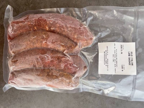 Italian Lamb Sausage