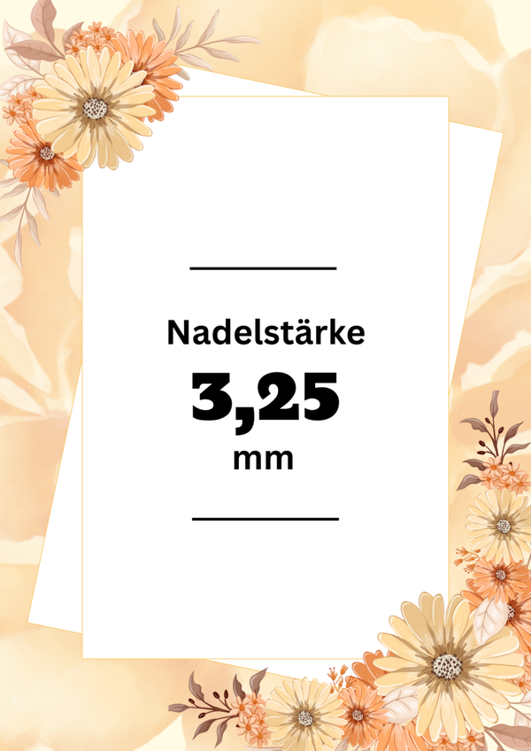 Individuelle Häkelnadel 3,25mm