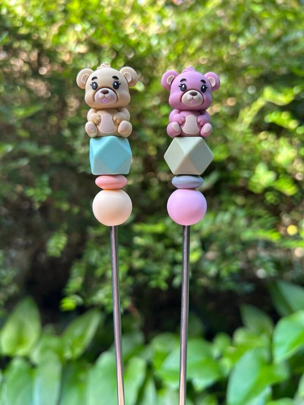 Amigurumi-Sticks im Set: Bärchen (3,0mm)