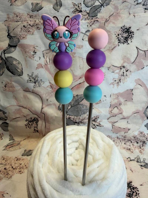 Amigurumi-Sticks im Set: Schmetterling (3,0mm)
