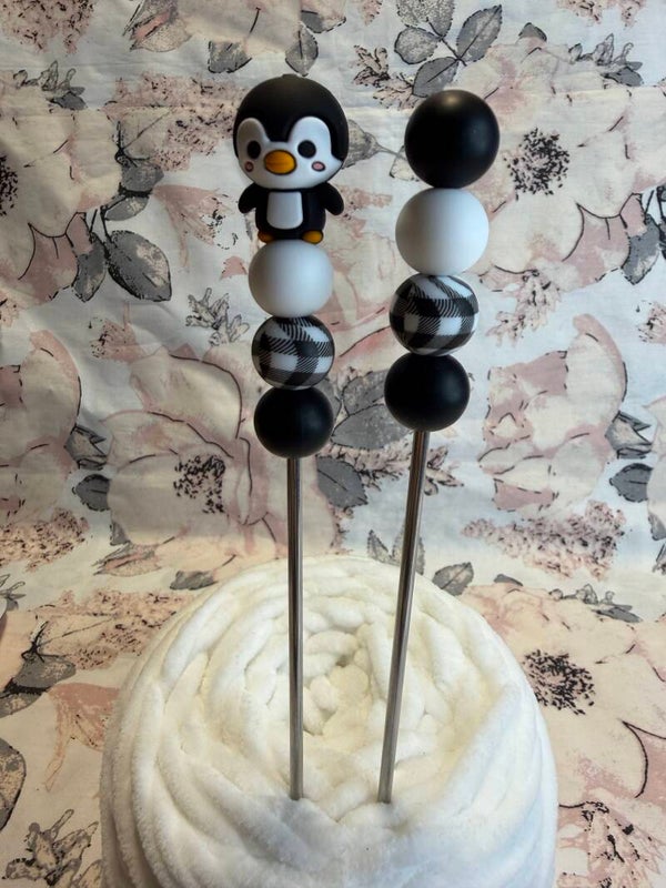 Amigurumi-Sticks im Set: Pinguin (3,0mm)