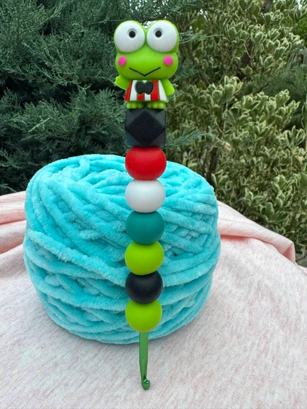 Häkelnadel Frosch