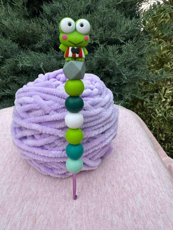 Häkelnadel Frosch