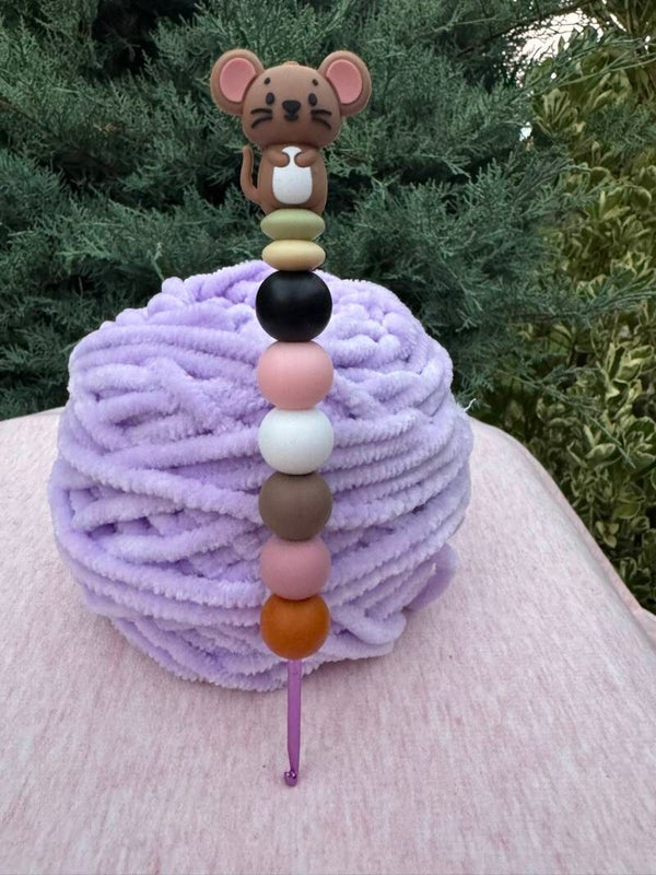 Häkelnadel Maus
