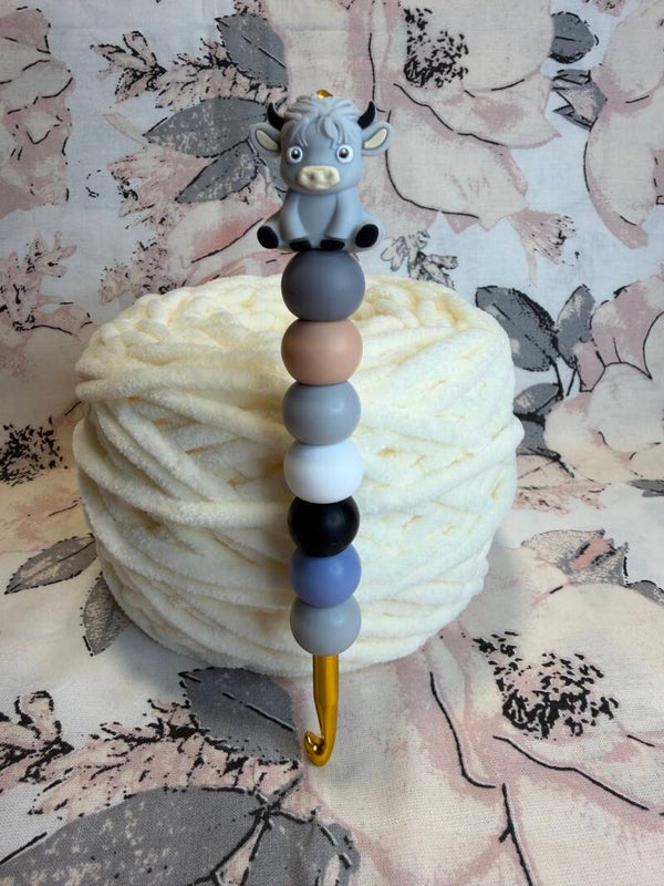 Häkelnadel Hochlandrind 6,0 mm