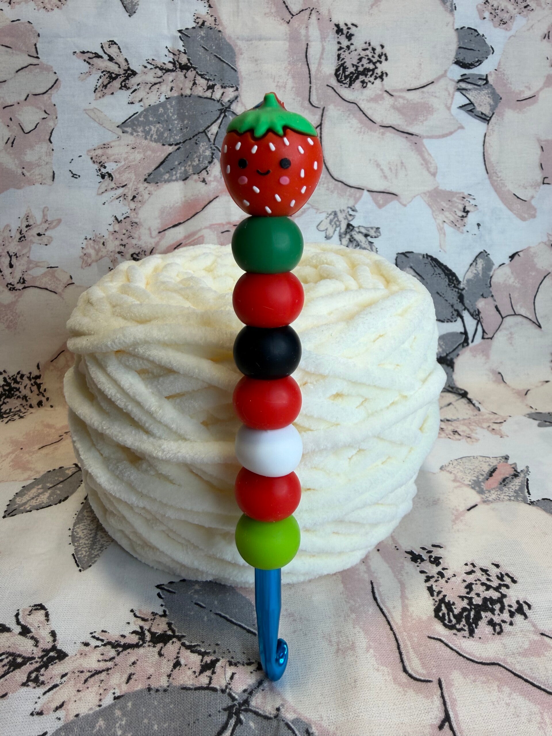 Häkelnadel Erdbeere 7,0 mm