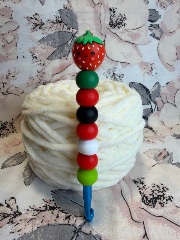 Häkelnadel Erdbeere 7,0 mm