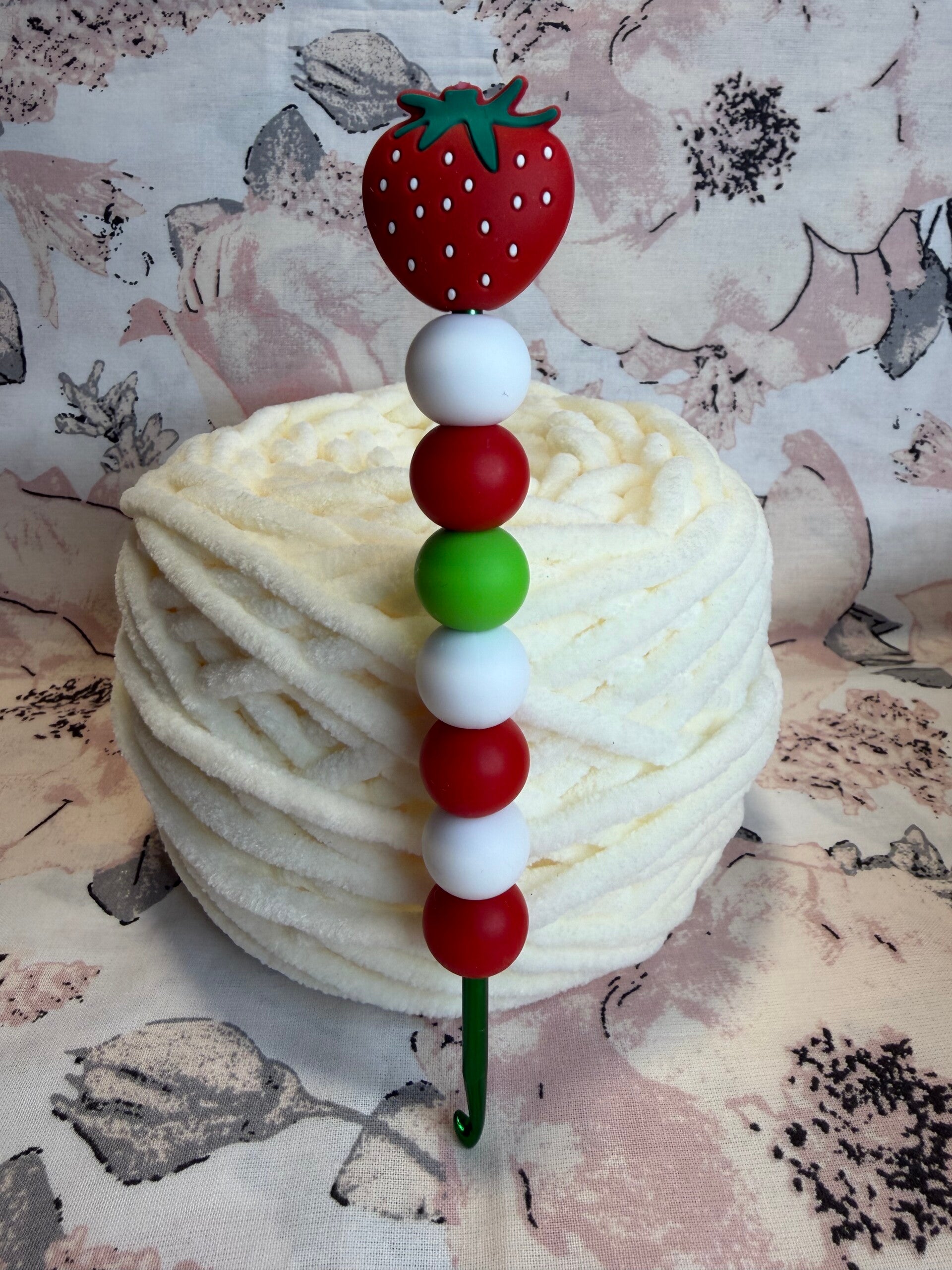 Häkelnadel Erdbeere 4,0 mm