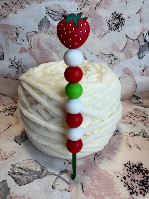 Häkelnadel Erdbeere 4,0 mm