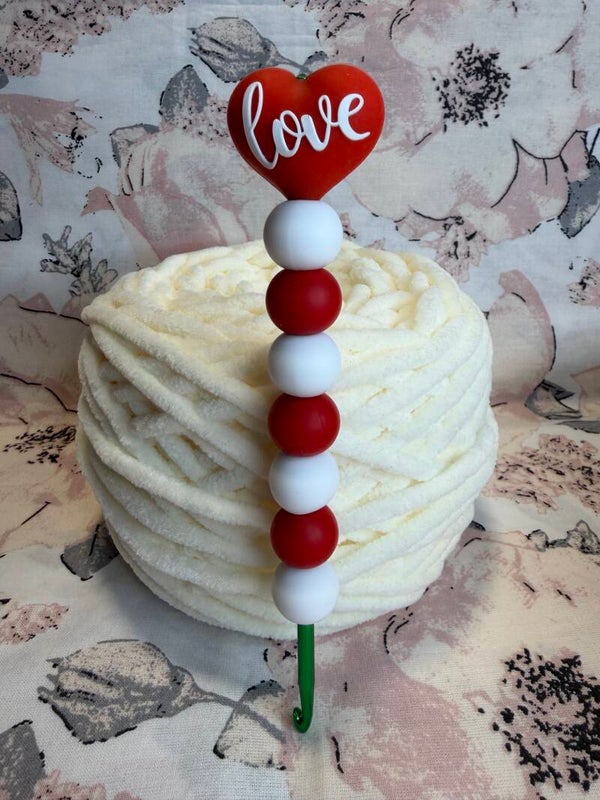 Häkelnadel Love-Herz 4,0 mm