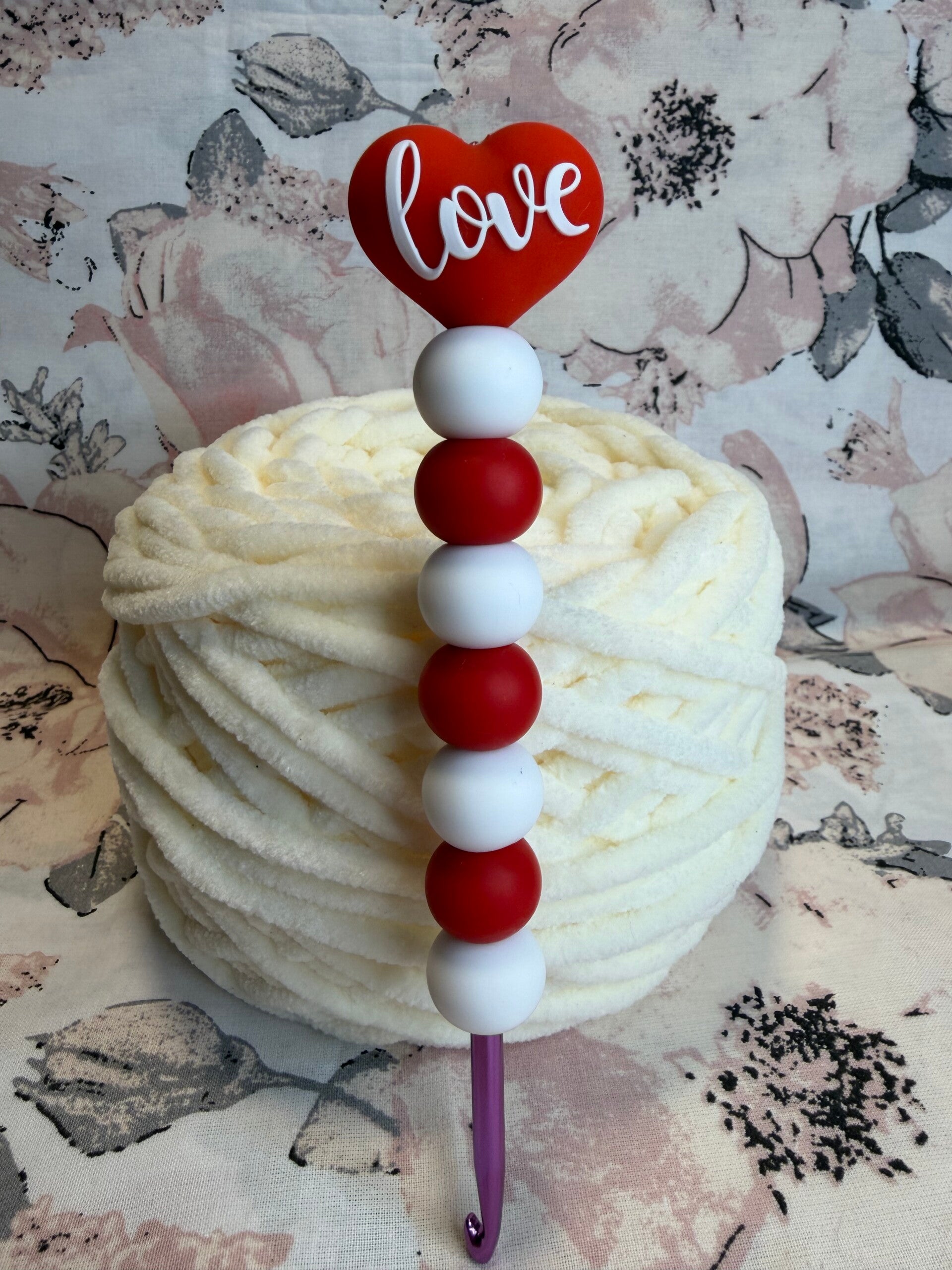 Häkelnadel Love-Herz 4,5 mm