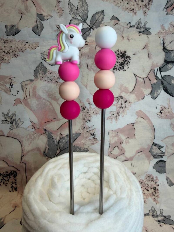 Amigurumi-Sticks im Set: Einhorn (3,0mm)