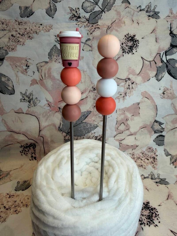 Amigurumi-Sticks im Set: Kaffeebecher (3,0mm)
