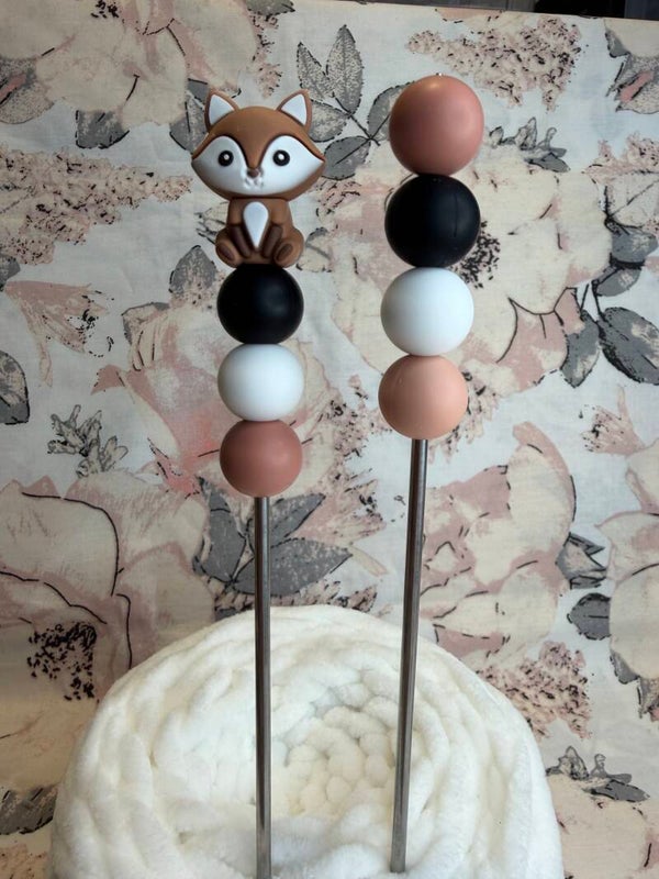 Amigurumi-Sticks im Set: Fuchs (3,0mm)