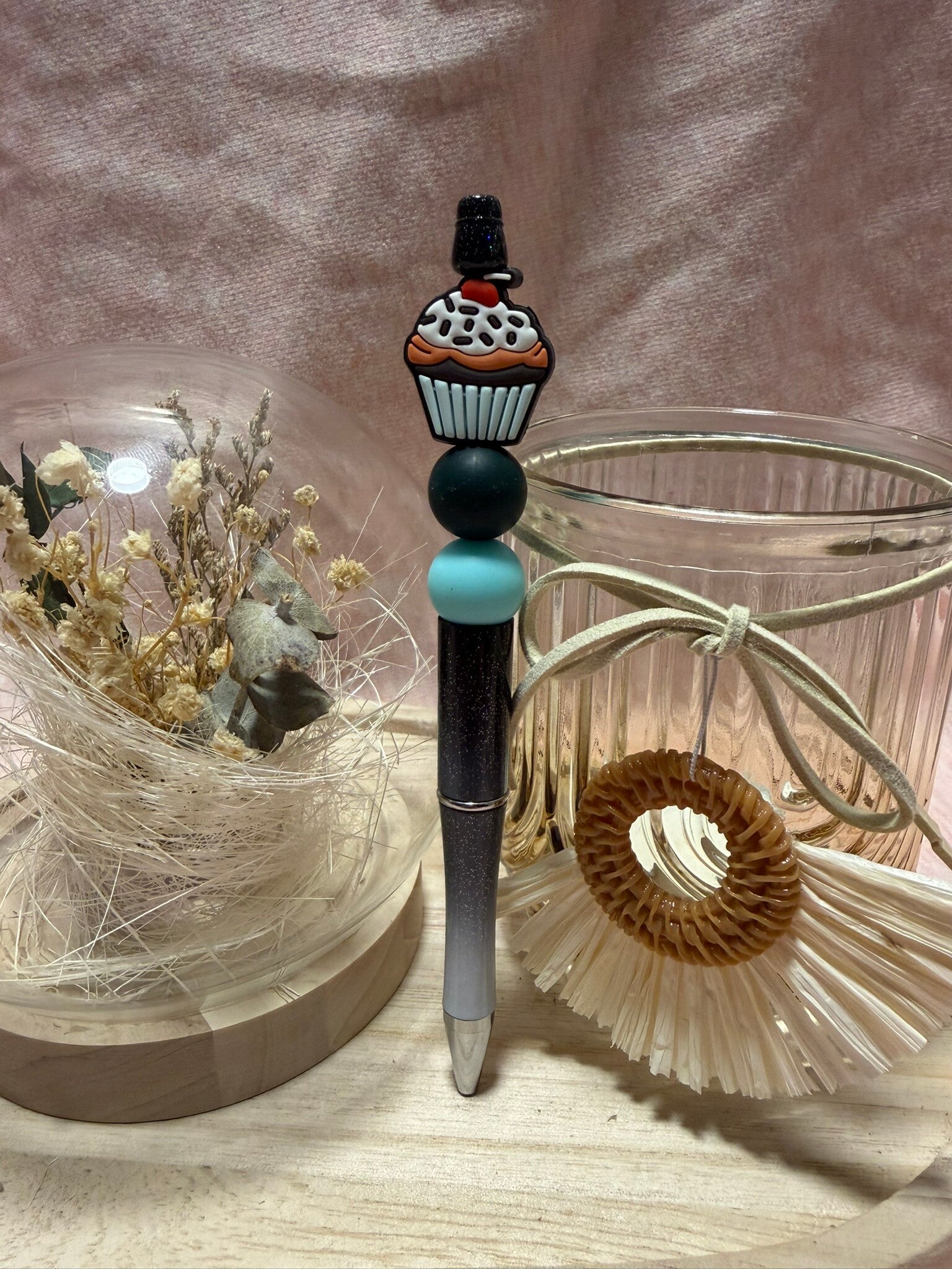 Silikonperlen-Kugelschreiber (Cookie)